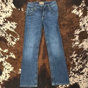 Boys Wrangler Blue Jeans